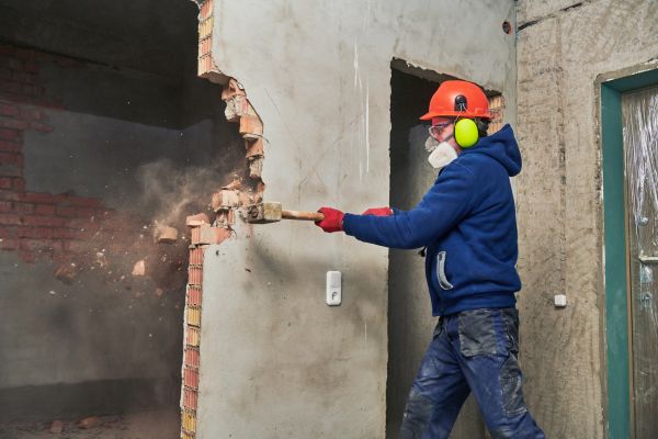 Concrete Wall Demolition in Tempe